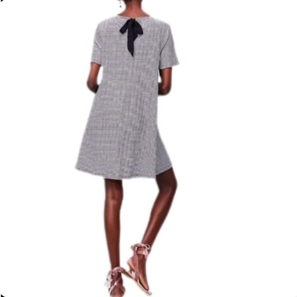 LOFT Short Sleeve Striped Tent Dress Size XS - Picture 9 of 9